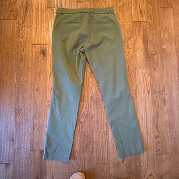 Banana Republic Sloan curvy fit green pants size 8 tall - Picture 10 of 12